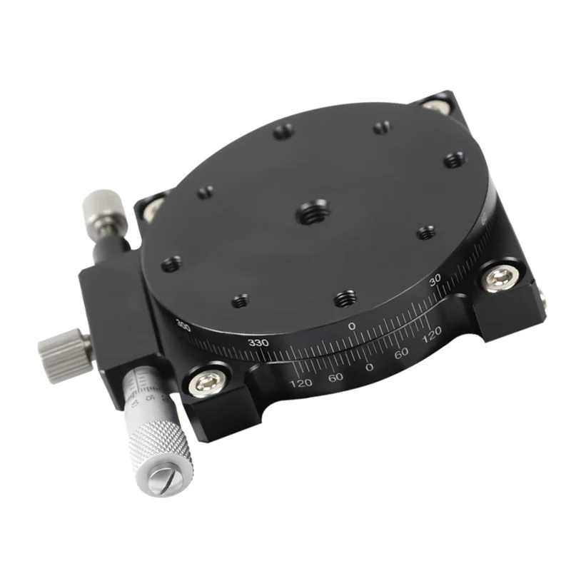 

A08F-60Mm Fine Tuning Optical Sliding Stage, R-Axis Manual Linear Stage Trimming Platform Bearing Tuning Sliding Table