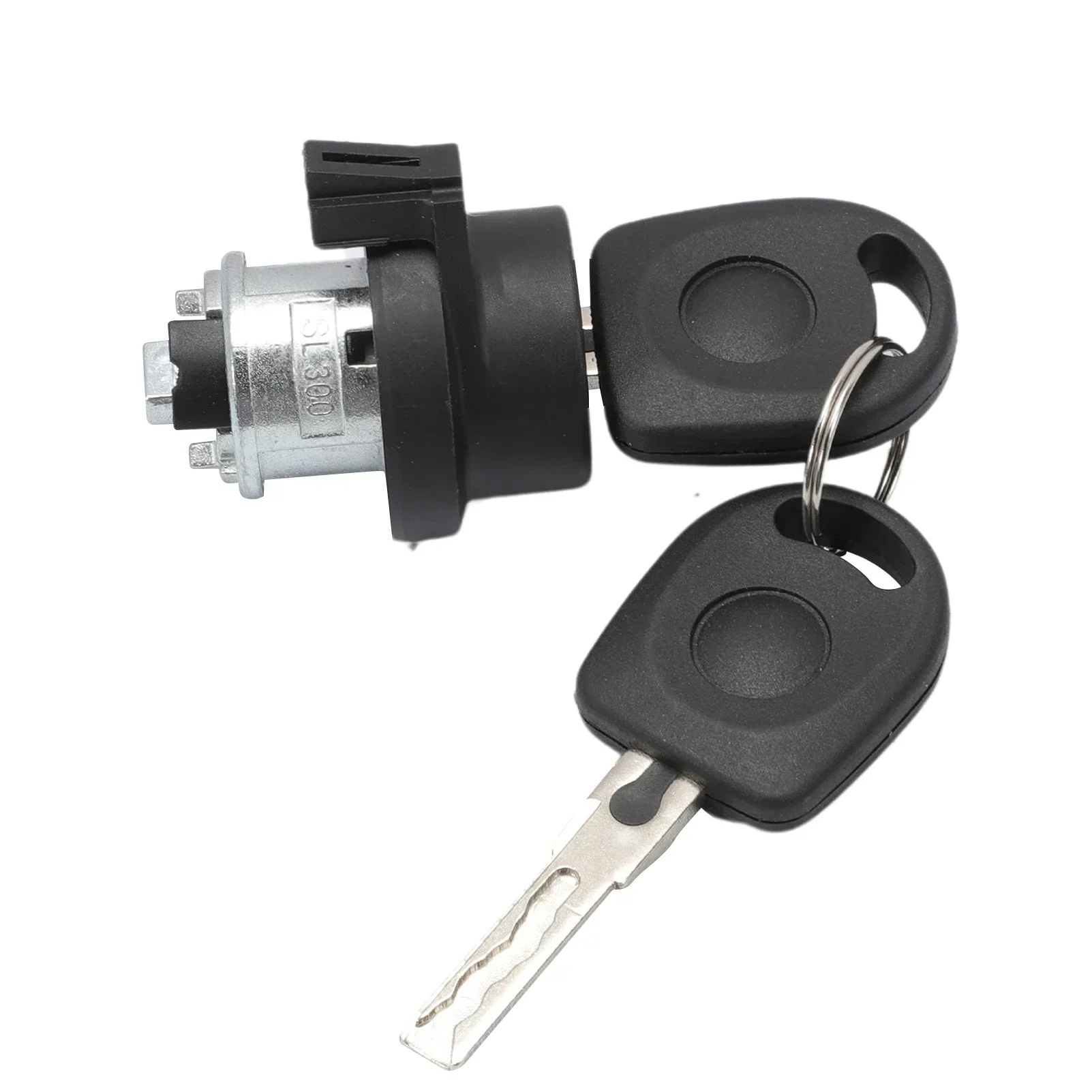 Car Steering Ignition Switch Lock Barrel Cylinder With 2 Keys 8E0905855A For VW Skoda Audi A6 Q3 R8 TT Seat 6L0905855D