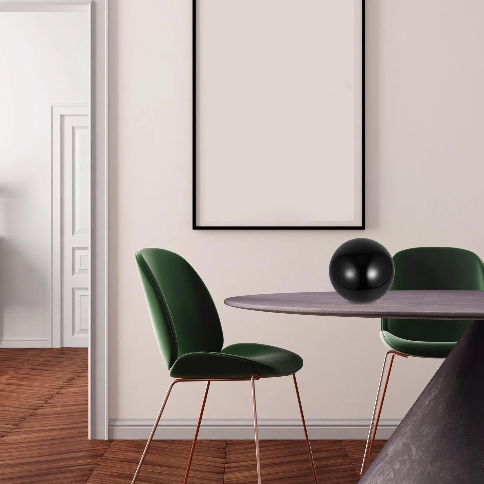 

1pc Mirror Surface Gazing Ball Polished Stainless Steel Colored Reflective Globe For Garden Party Decoration Lightweight