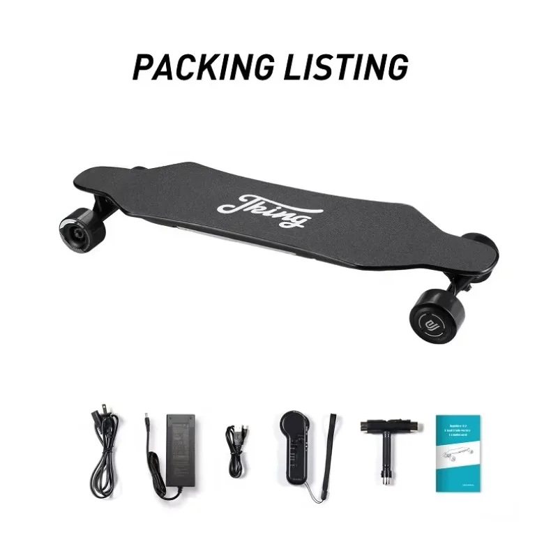 Jupiter-02 Best 31.5-Inch 25mph Electric SUV Longboard 900W 36V Downhill Wheels 900W 36V Battery Powered Skateboard 90mm