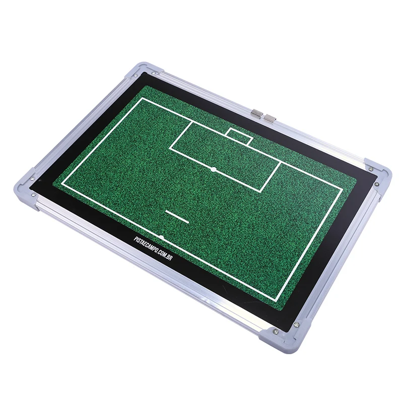 1pc Football Training Aluminum Tactical Board Coaching Board Magnetic Erasable Presentation Board
