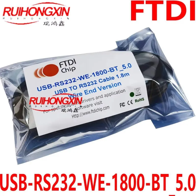

Оригинальный точечный кабель FTDI USB-RS232-WE-1800-BT_5.0 USB-RS232 последовательный UART