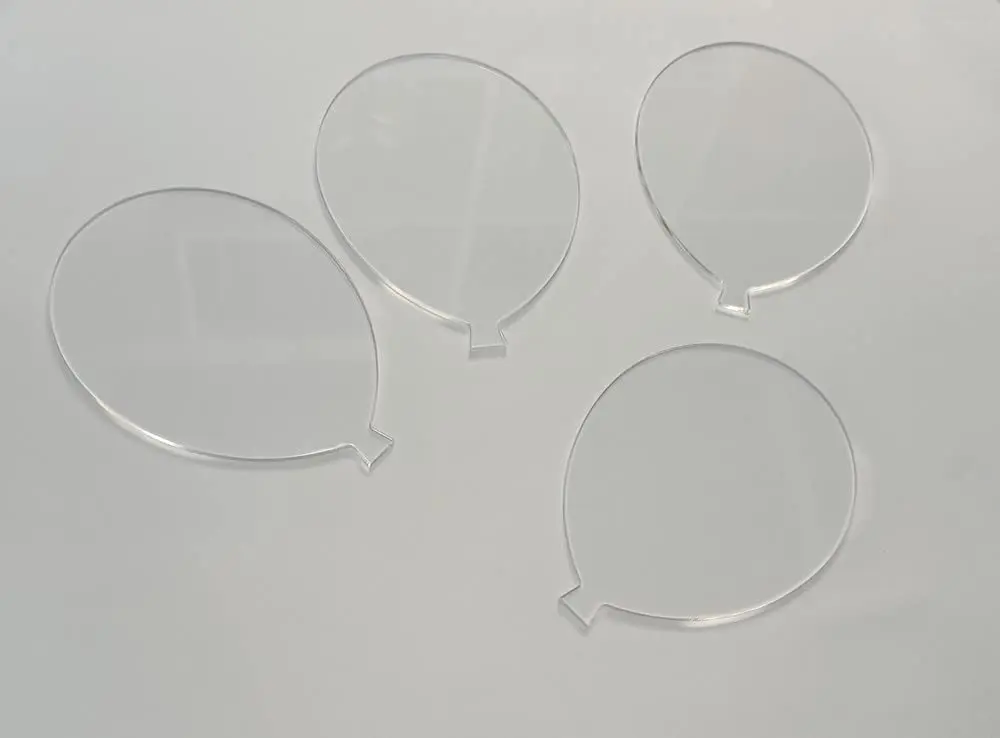 الفراغات بالون الاكريليك ، بطاقات بالونات معلم DIY لدعائم صور الطفل ، استحمام الطفل ، تذكار هدية الطفل ، ديكور الزفاف