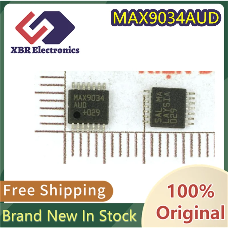 

(10/50 pieces) MAX9034AUD MAX9034 SMD TSSOP-14 Linear Comparator Chip IC Brand new original authentic spot free shipping