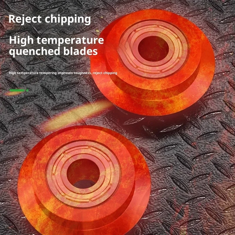 أداة قطع الأنابيب اليدوية متعددة الوظائف بحجم الأنابيب من الفولاذ المقاوم للصدأ مع مدبب خاص لقاطع الفرشاة النحاسية ألو