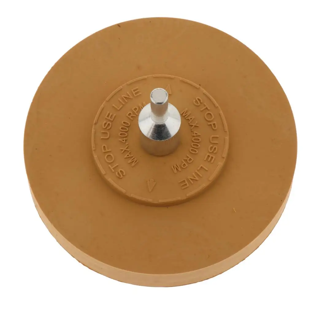 Pinstripe Decal Removal Eraser Wheel Rubber Adhesive Remover for Car Truck Vinyl Sticker and Trim Cleaning