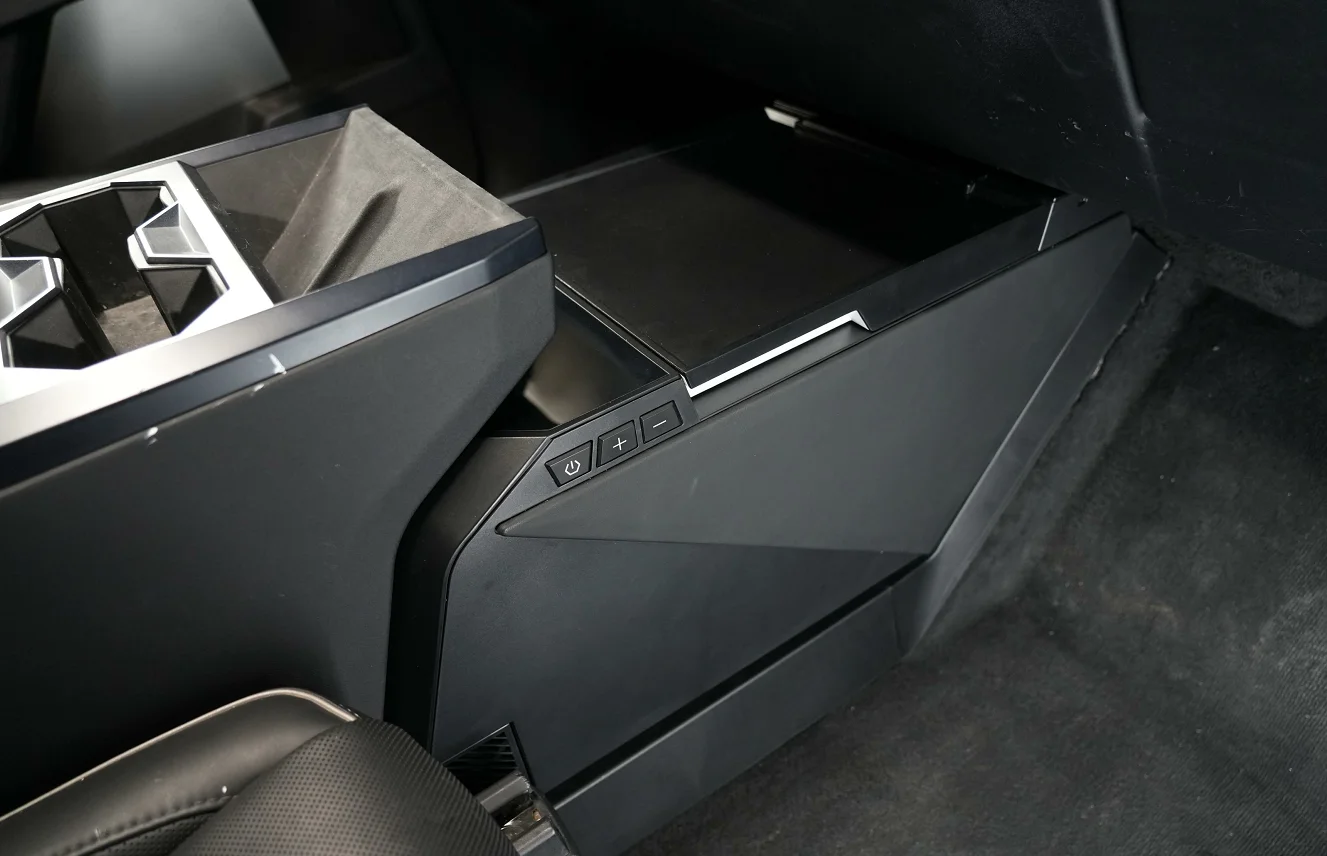 Cybertruck Center Console Refrigerator Portable Car Fridge Freezer Cooler for Tesla Truck Interior Accessories