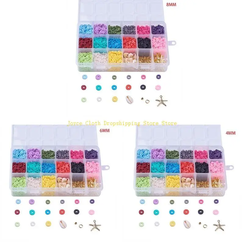 

Аксессуары для изготовления ювелирных изделий в богемном стиле, бусины 4/6/8 мм разных цветов, наслаждайтесь изготовлением 10