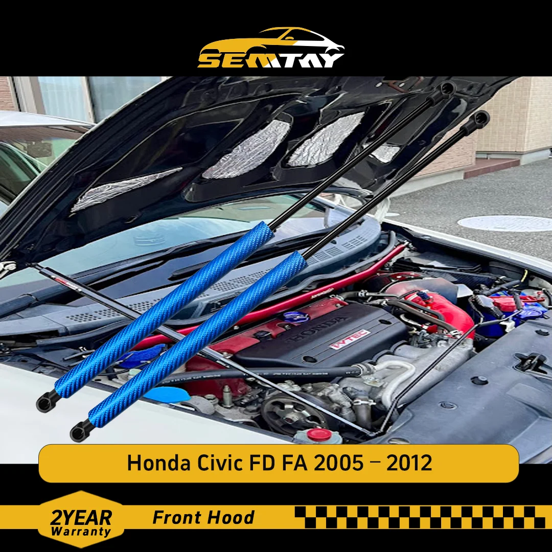 

Стойки капота SEMTAY для Honda Civic FD FA 2005-2012 гг., поддержка подъема капота, амортизаторы, амортизаторы, совместимые автомобильные аксессуары