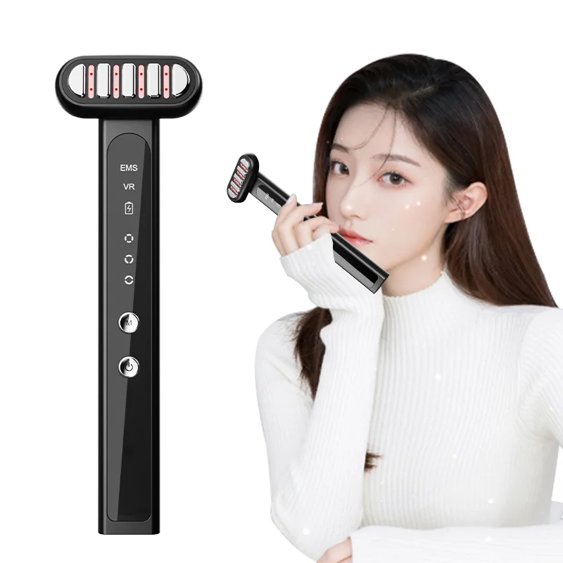 

New Innovative Products Red Light Wand Ems Face Skin Device Led Beauty Wand