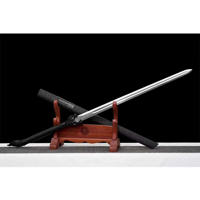 Manganese Steel Real Chinese Swords, HanJian, Dragon Sword, Fashion  Metal Craft, Home Decoration