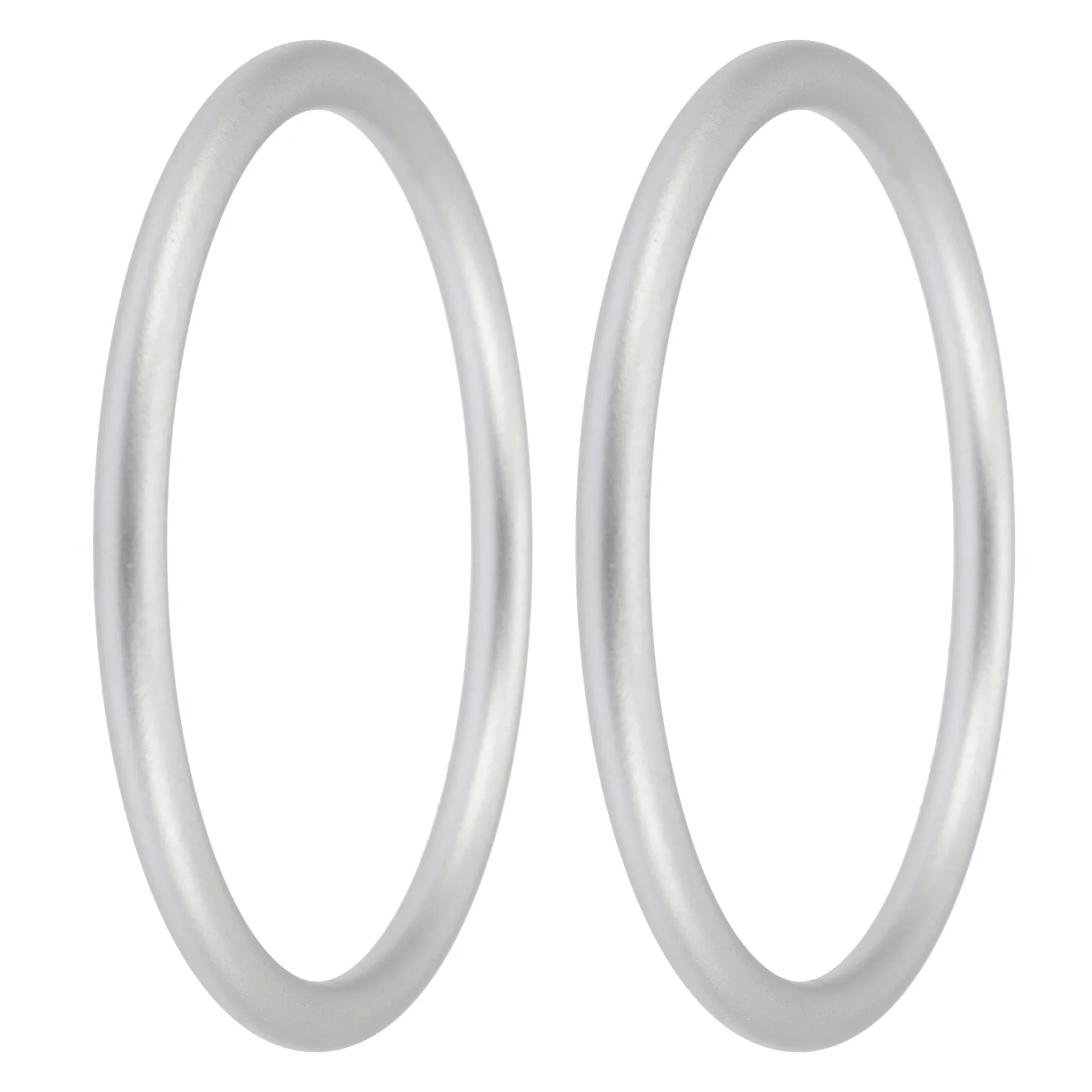 

2pcs Aluminum Baby Sling Rings Infant Carrier Ring Wrap Around Accessory For Newborn Baby Holder Strap Travel Use