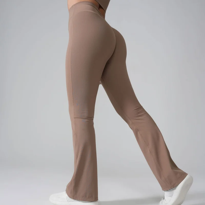 FUBEIKE Women's Pants Yoga Trousers High Waist Sportswear Woman Gym Woman Clothing Sporty Leggings Woman Workout Leggings
