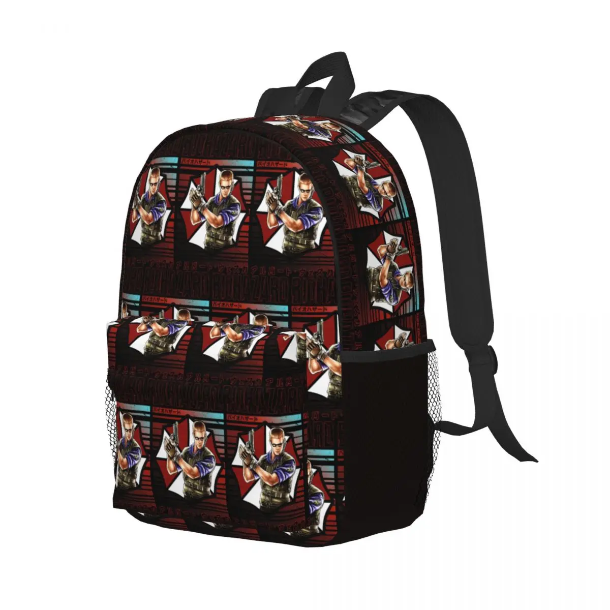 Albert Wesker Rucksack für Studenten, Jungen, Mädchen, Büchertasche, Herren, Damen, Schultasche, Laptop, Umhängetaschen