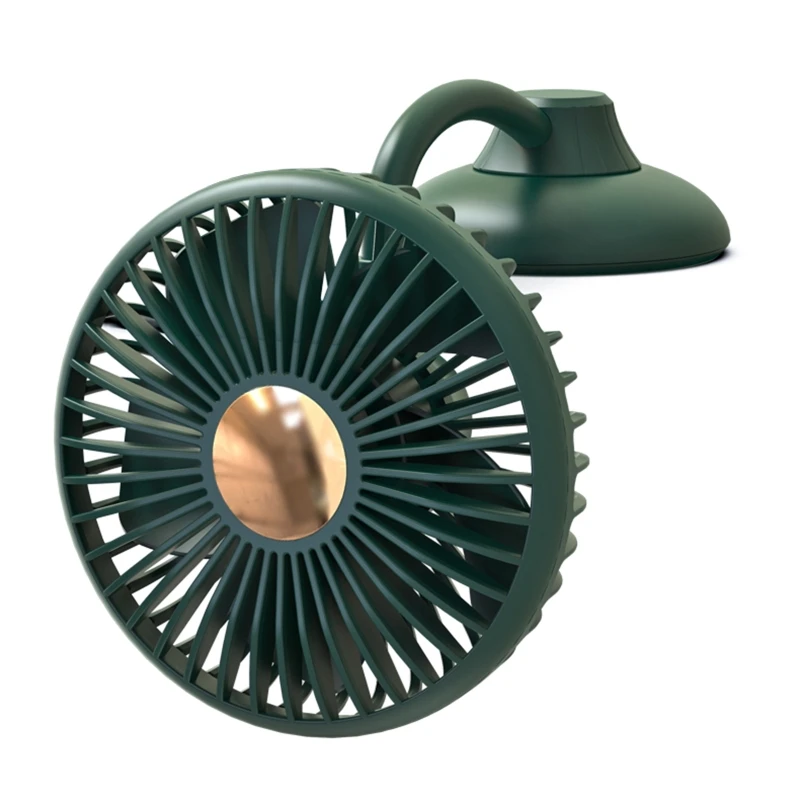 مروحة مكتب خرطوم صغير مروحة صغيرة USB قابلة للشحن 4.5 بوصة التخييم مروحة سيارة مروحة التبريد للصيف داخلي في الهواء الطلق انخفاض الشحن