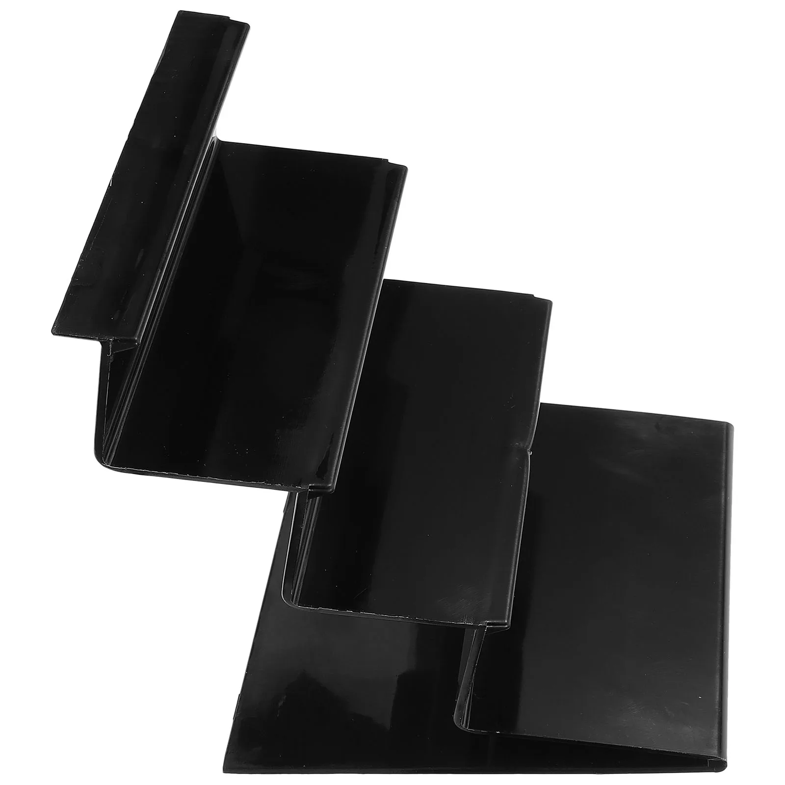 

Acrylic Storage Rack Multi Tier Wallet Display Stand Retail Phone Holder Purse Organizer Desk Shelf Trapezoidal