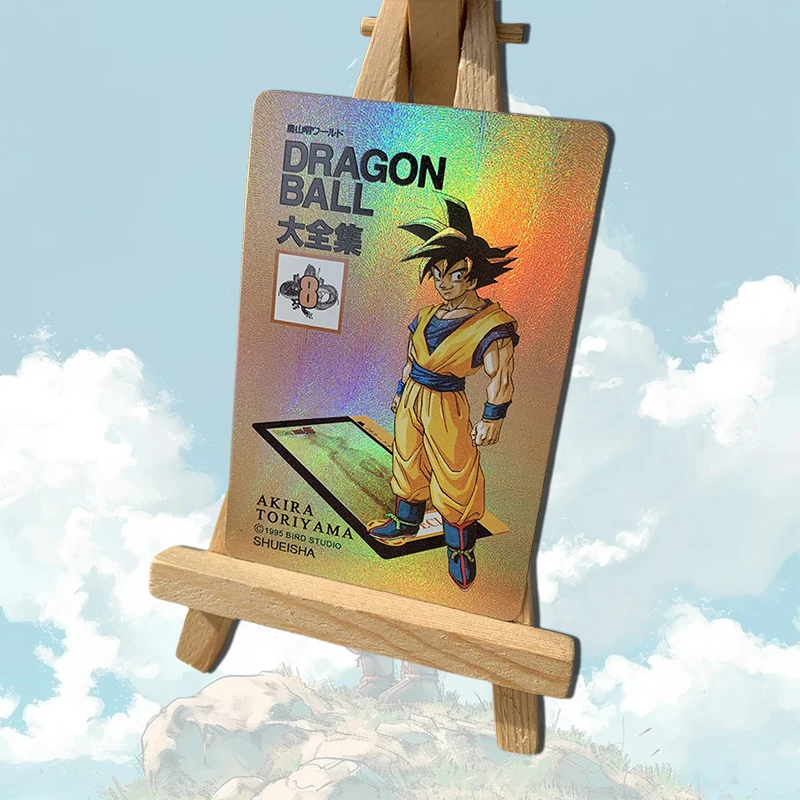 Dragon Ball Son Goku Torankusu Majin Buu krillin Frieza Master Roshi fai da te flash card fatta in casa boy Toy collection regalo di compleanno