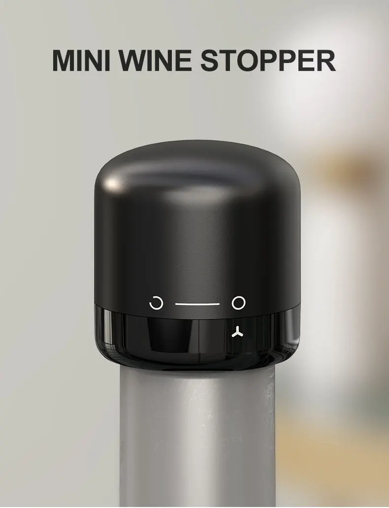 1/2Pcs Vakuum Rotwein Flasche Kappe Stopper Silikon Versiegelt Champagner Flasche Stopper Wiederverwendbare Behalten Frische Wein stecker Bar Werkzeuge – Detail 1