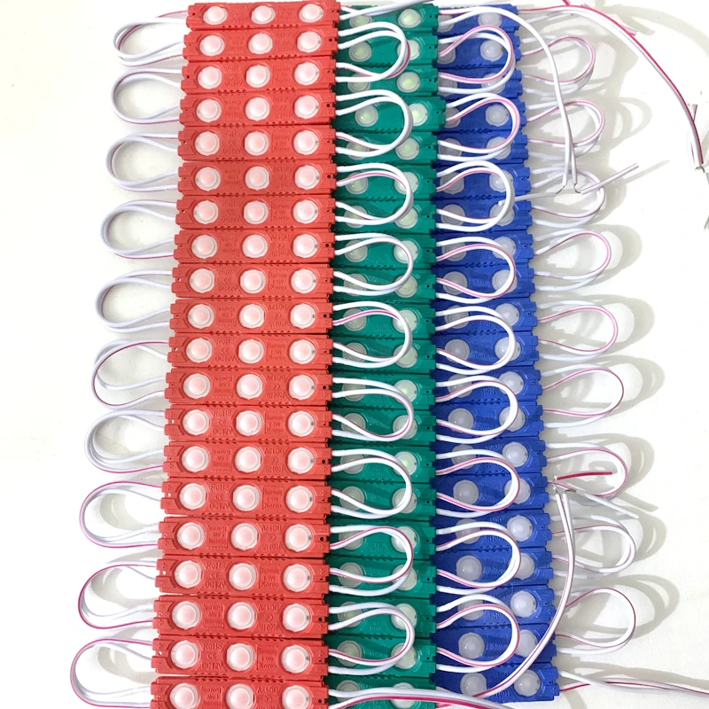 200pcs SMD 2835 1.5W LED Module  Indoor Outdoor Injection Waterproof Sign Backlight DC12V Shop Advertising Letter Signboard Lamp