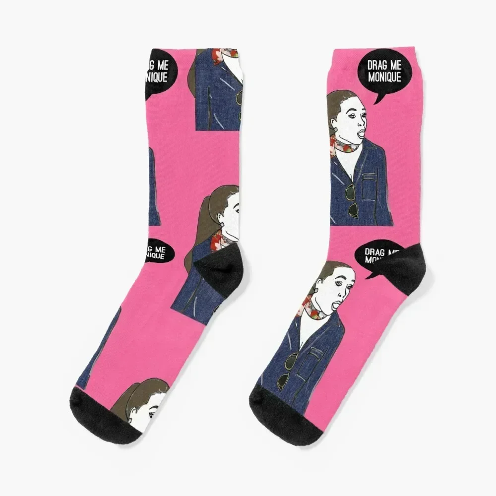 

Drag Me Socks sheer happy basketball Christmas Socks Men Women's