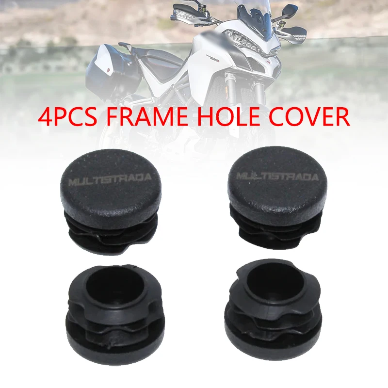 Fit For Ducati Multistrada 1260 950 1260S 950S 2018-2021 Accessories 4pcs/Set Motorcycle Body Frame Cover Frame Hole Cover