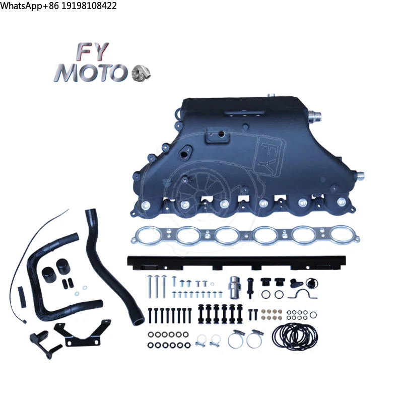 CAST Endtank Intake Manifold Charge Cooler for BMW M3 M4 G80 G82 S58 Engine