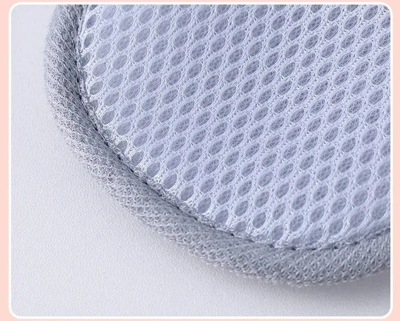 Sandwich-Seifennetzbeutel, doppelseitiges Seifenblasennetz, Badeschaumnetz, Gesichtsreiniger-Schaumbeutel für Dusche und Gesichtsreinigung – Detail 8