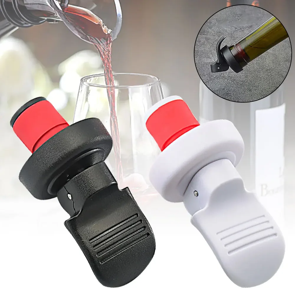 

Wine Bottle Stopper Hand Press Sealing Stop Beers Cork Plug Seal Lids Accessories Whisky smoker kit Wine opener Bartender kit