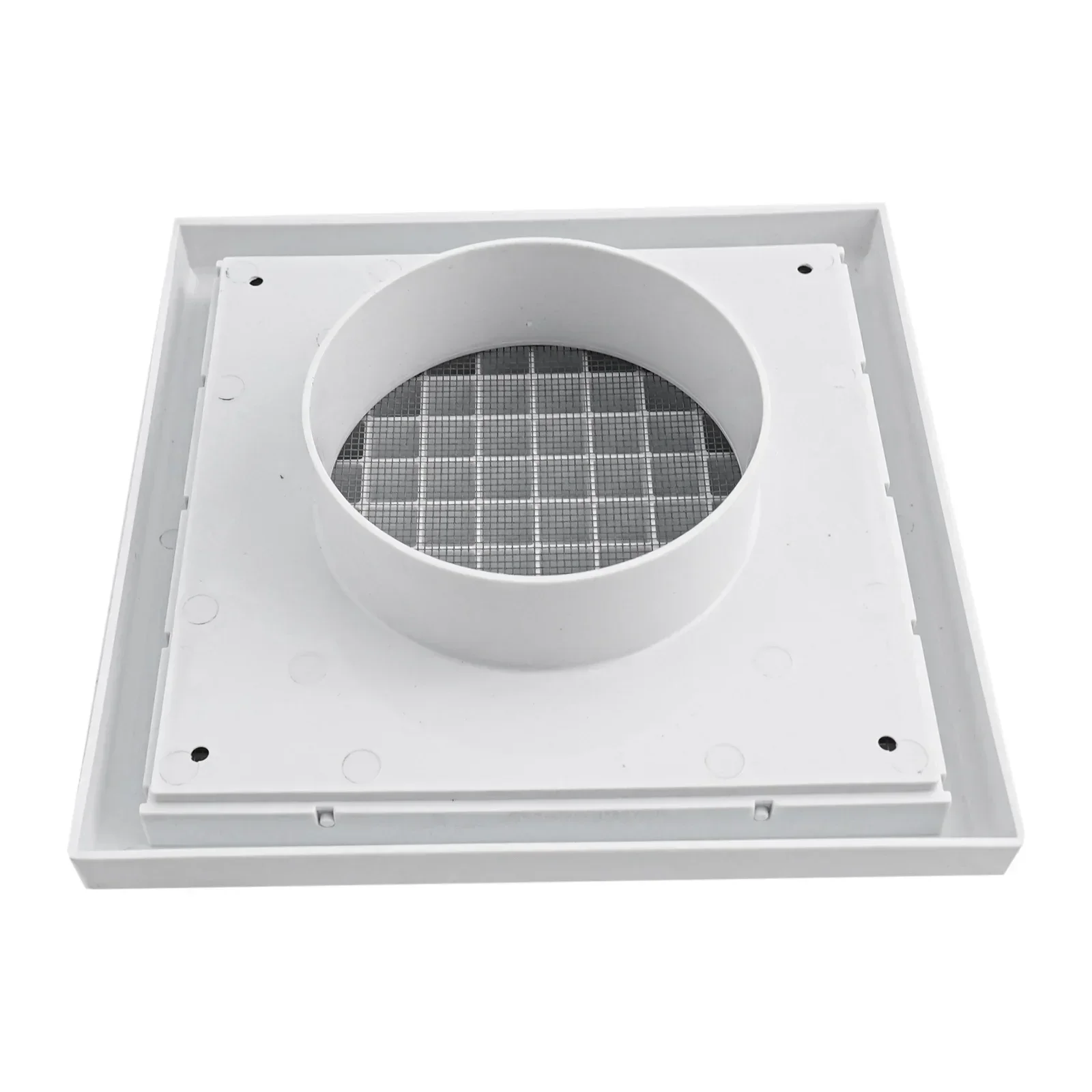 100150 Ventilation Air Outlet Grille with Steel Mesh Screen for Air Exhaust Fans Dryers and General Vent Applications