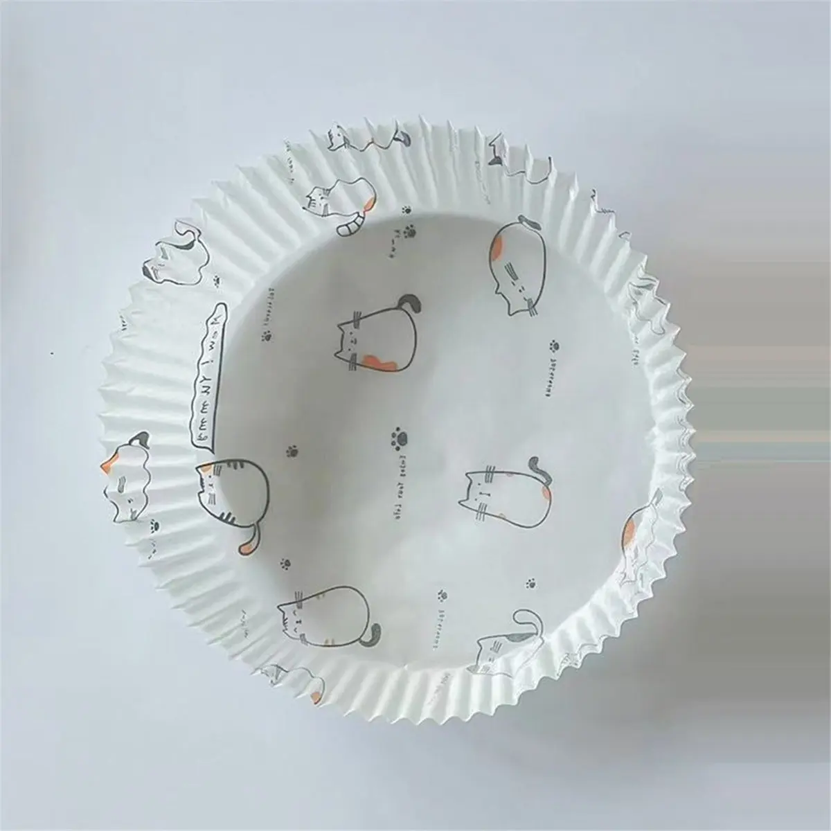 N14R Top Air Fryer Oil Absorbent Paper Kitchen Boiler Oil-Proof Tool Round Paper Plate