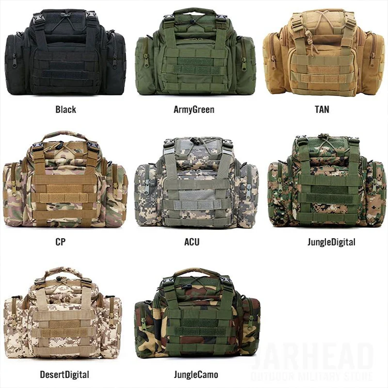 Molle  Waist Bag Cameras Crossbody Bag Fanny Pack Outdoor  Camo Assault Camping Hunting Fishing Shoulder Rucksack