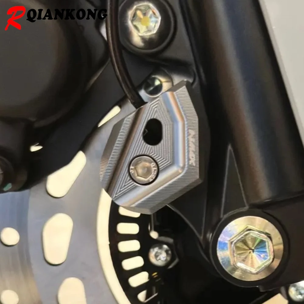 

For YAMAHA NMAX125 NMAX155 N-MAX 125 NMAX 155 2015-2026 Front Wheel ABS Sensor Protection Cover Cap Guard Protector Accessories