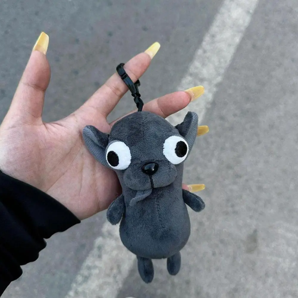 Cute Plush Pet Puppy Keychain Stuffed Animals Chihuahua Doll School Backpack Pendant Weird Cute Plush Puppy Pet Gift Kids Toy image 5