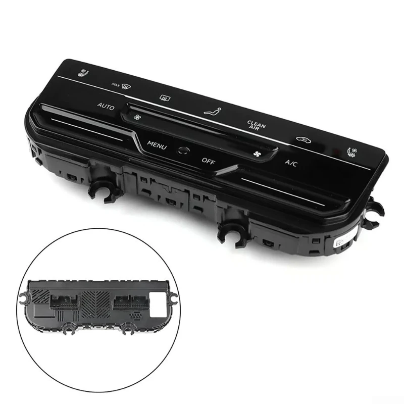 

D8KE Climate Control Switches Assembly with Frame Auto Accessories for Golf 7 MK7 17G 907 044 BE 17G907044BE Replacement Part