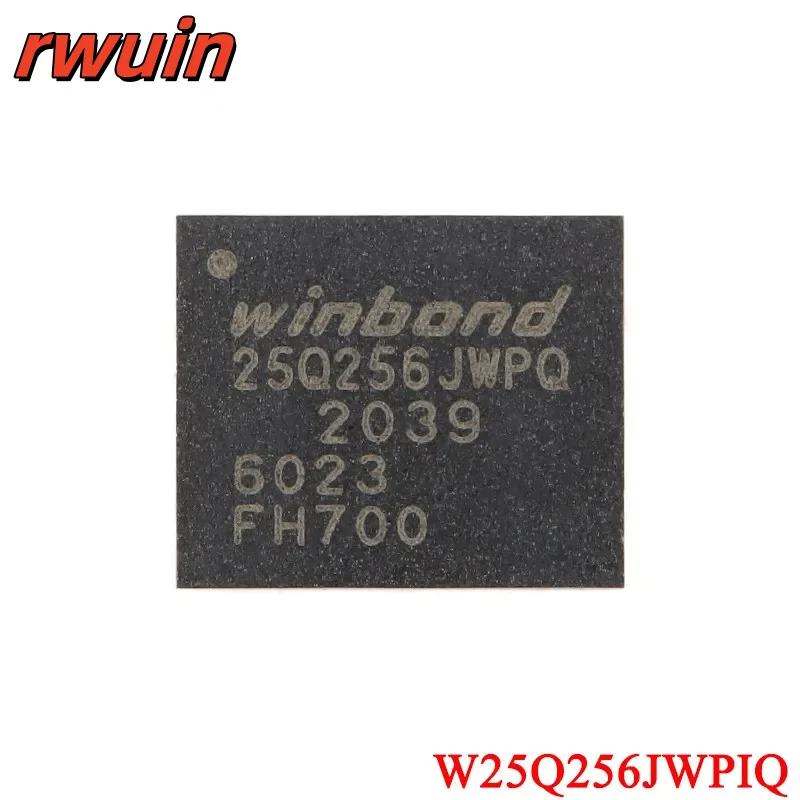 10Pcs/1pc W25Q256JWPIQ 25Q256JWPQ W25Q256JWPQ 25Q256JWPIQ 25Q256 W25Q256JW WSON-8 256Mbit Serial Flash Memory Chip IC Original