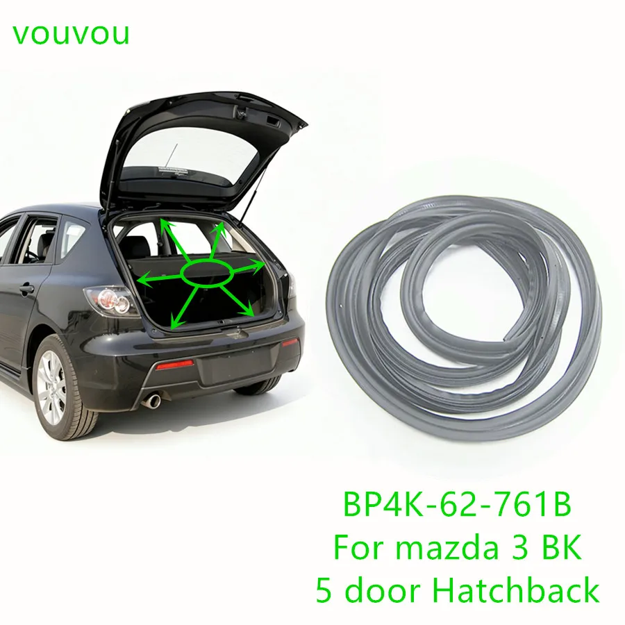 Car accessories body parts BP4K-62-761B rear lift gate weatherstrip rubber seal for Mazda 3 2003-2008 BK Hatchback 5 door
