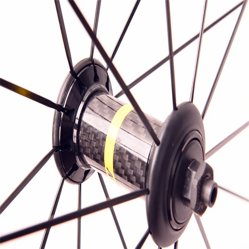 700C 40mm fixed gear wheel  track bicycle carbon HUB Aluminum alloy rim wheelset alloy rim  Anti-cursor