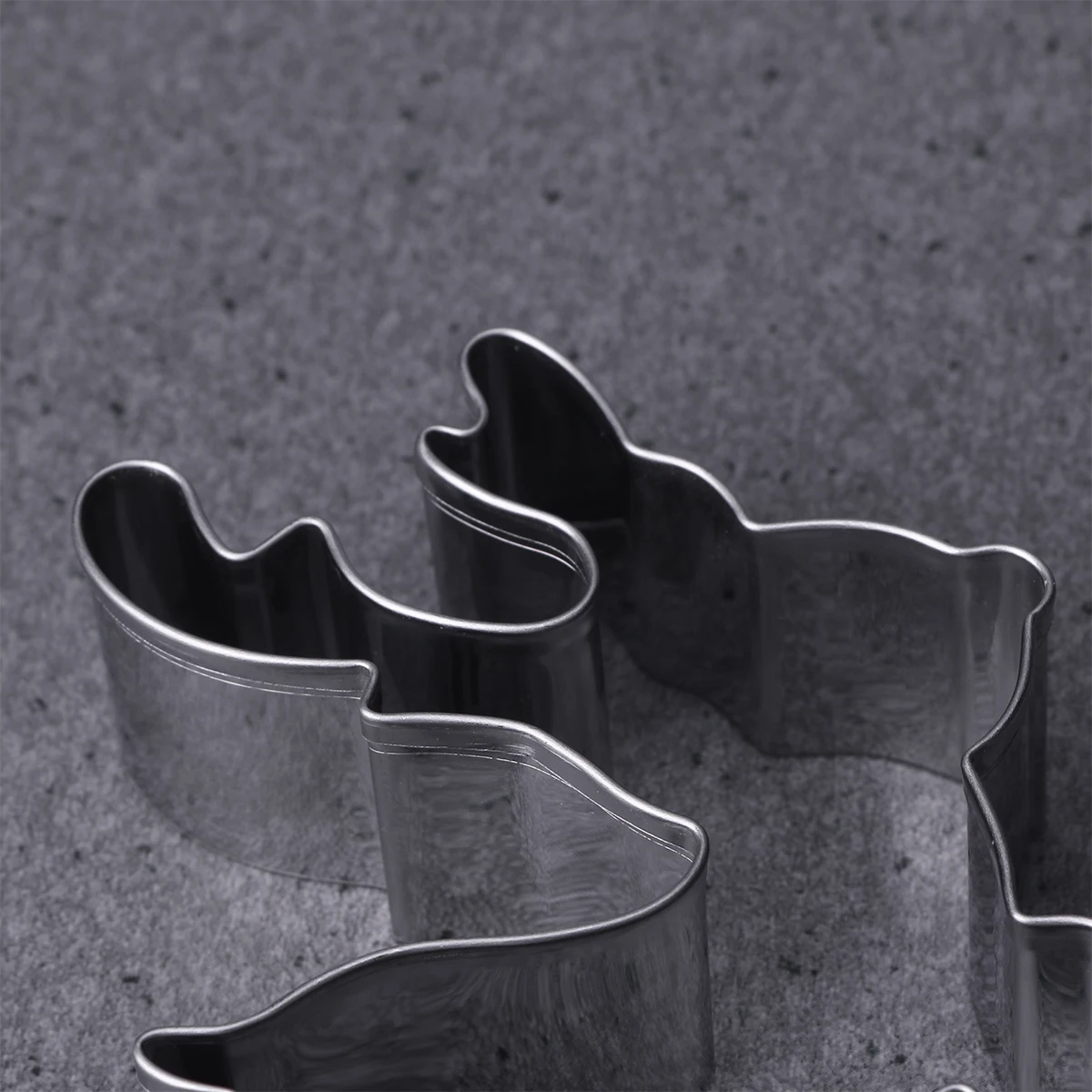 

6Pcs Stainless Elk Shape Nonstick Rustproof Cookies Stainless Steel Cookie Mold Cutter Mold Dessert Baking Chocolate Craft