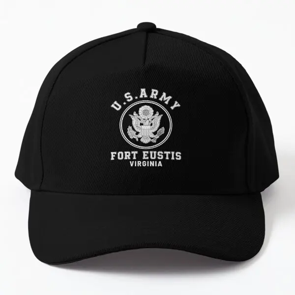 

Fort Eustis Virginia Baseball Cap Hat Summer Sport Women Snapback Black Casquette Bonnet Solid Color Spring Czapka Mens