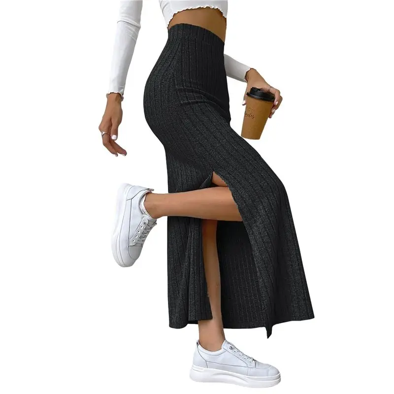 a24f-women's-bodycon-knitted-pencil-skirts-elastic-split-high-waisted-midi-skirt