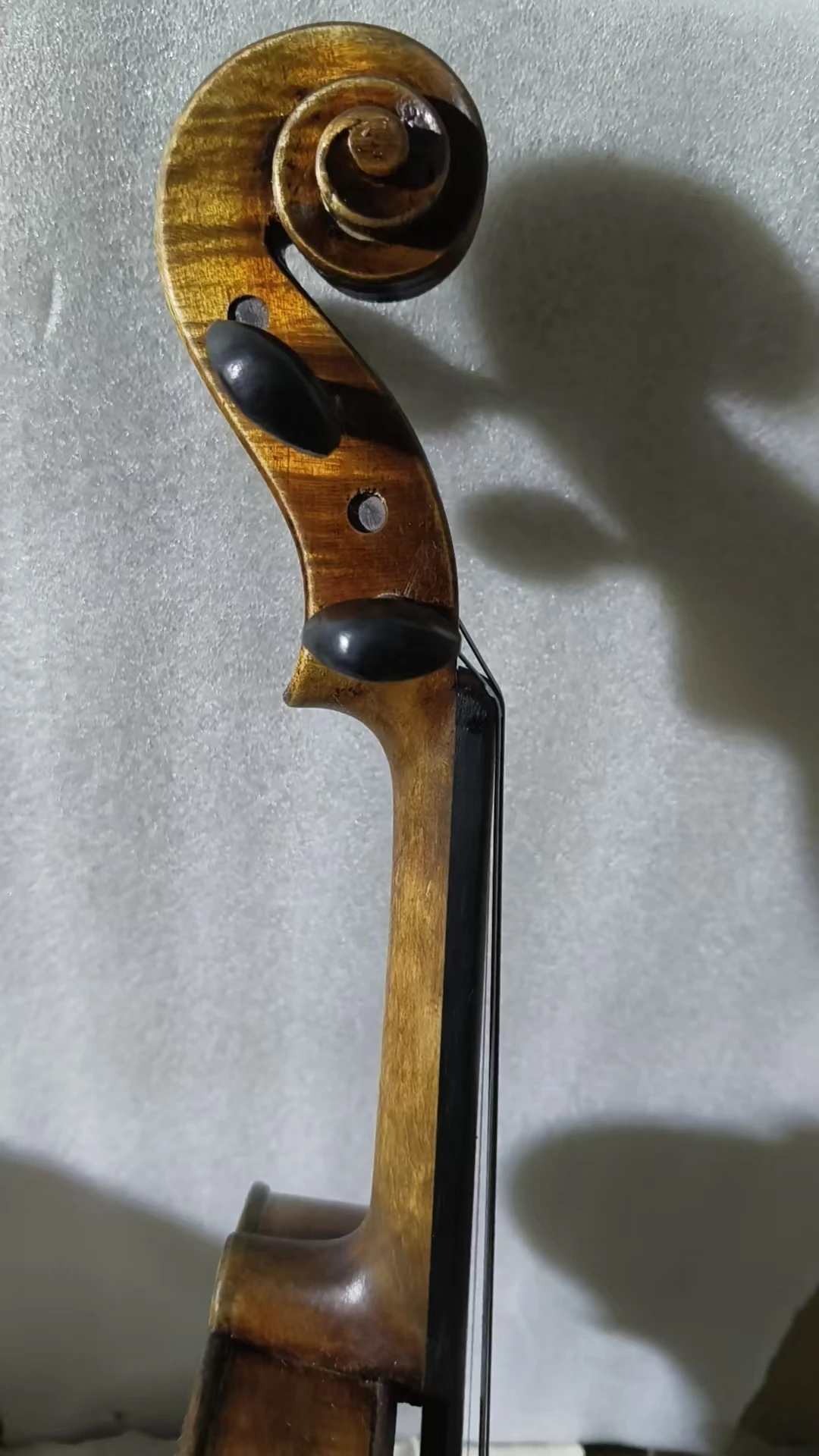 NEW-4/4 Guarneri اليدوية الكمان الإيطالي خمر النفط اللوحة الكمان مجموعة صندوق الأدوات المهنية #5