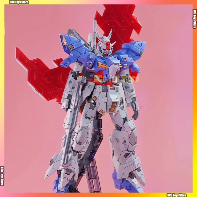 STAR HG 1/144 Scale Moon Actionfiguren Roboter-Modellbausatz AMS-123X-X Montage-Kunststoff-Sammlerspielzeug für Kinder und Hobbyisten