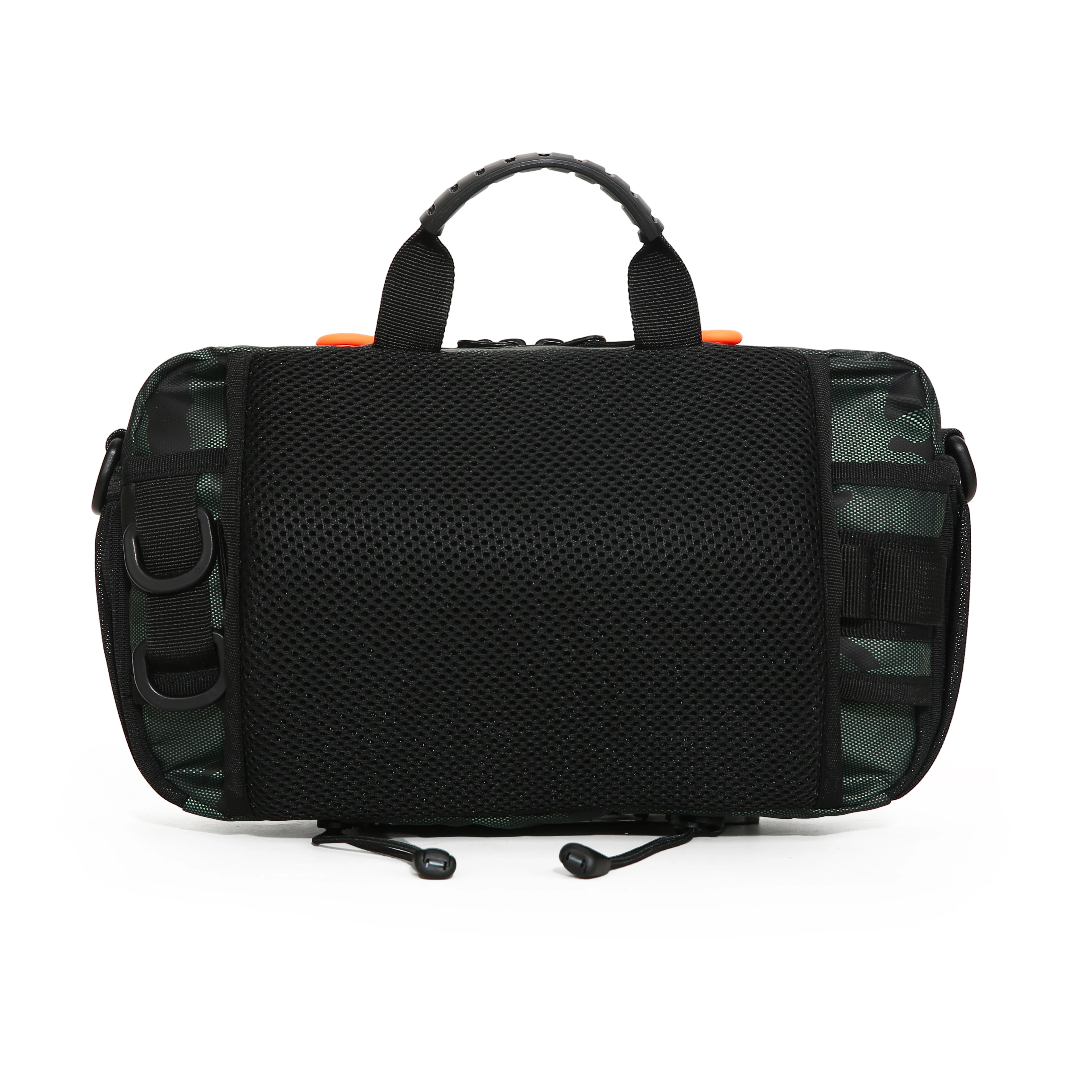 Lure Bag Fishing Gear Bag Multi-Functional Waist Bag Cross-Body Bag Large Capacity Fishing Rod Bag