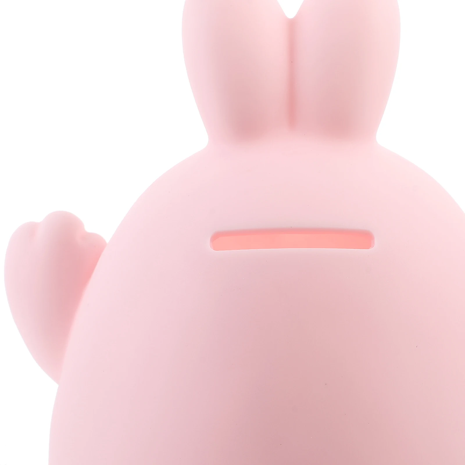 

Cute Bunny Shaped Piggy Bank Vinyl Coin Holder Adornment Creative Saving Jar For Decorative Coin Box Household Gift