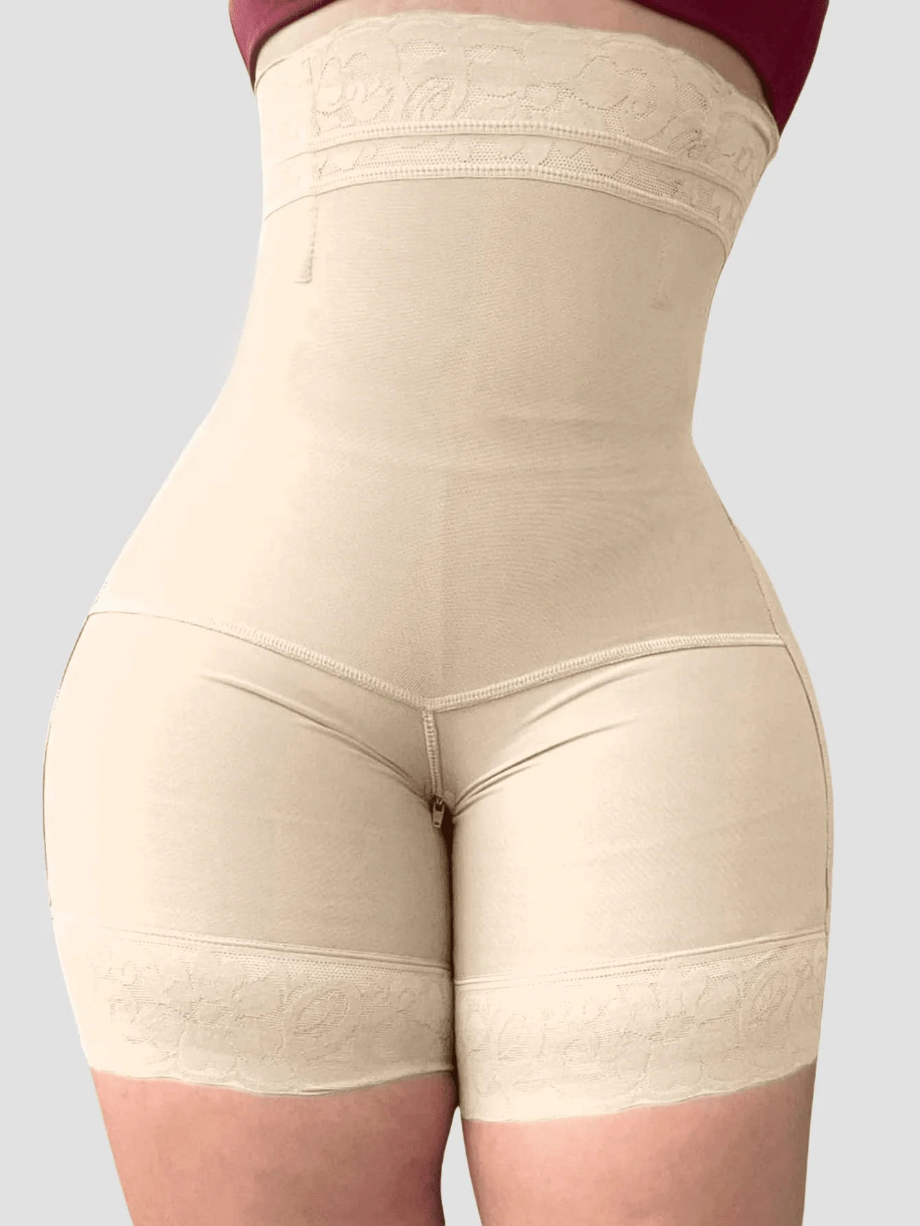 

Women High Waist Tummy Control Shapewear Shorts Butt Lifting Firm Waist Daily Wear