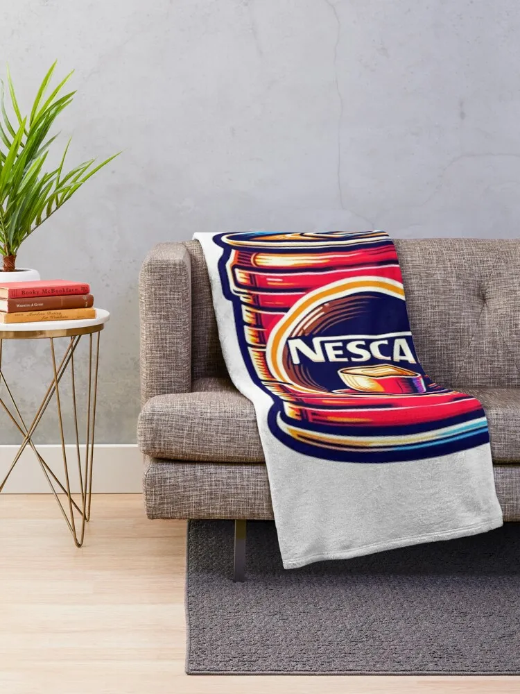 nescafe Throw Blanket Polar Travel Baby Bed Blankets