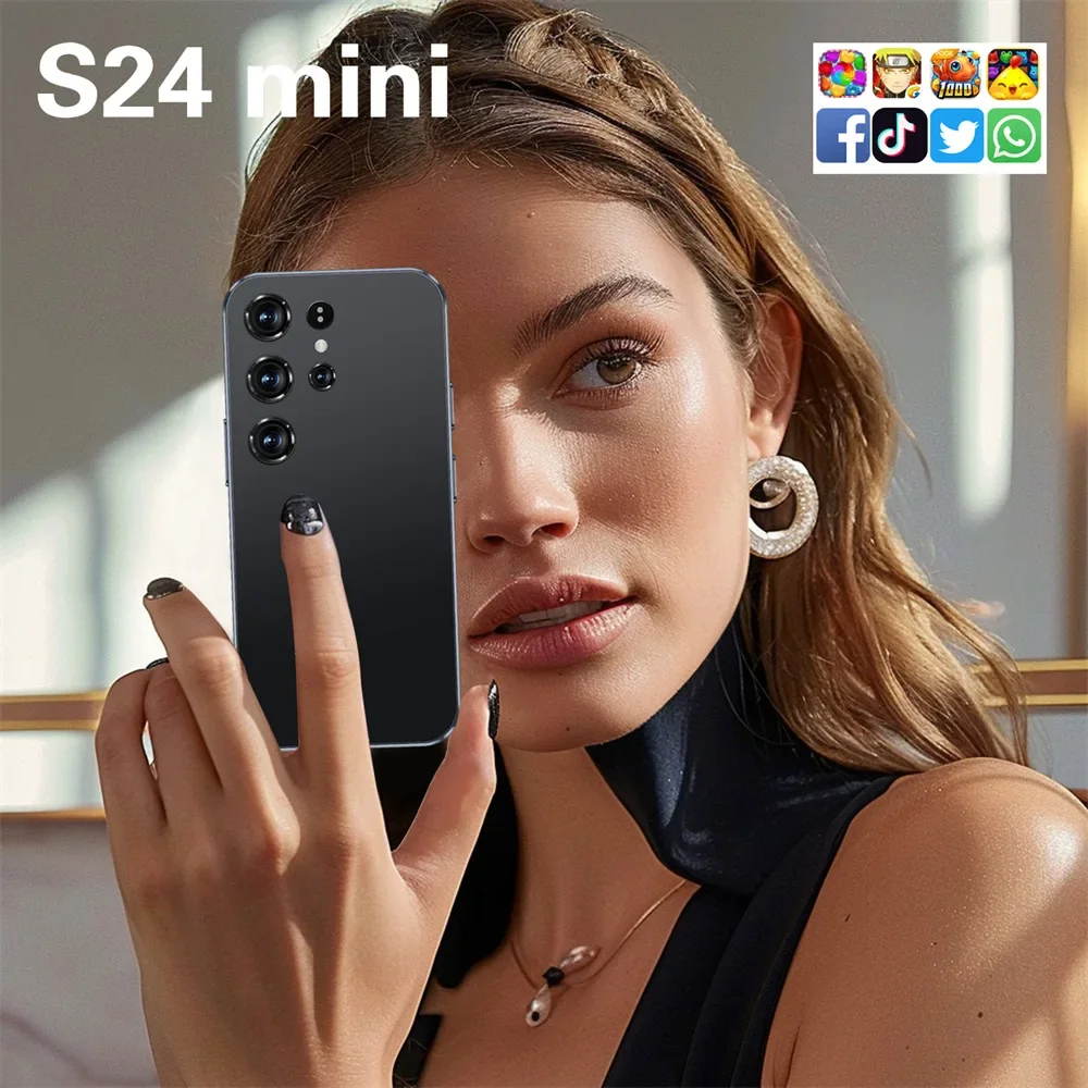 New S24 Ultra Mini Global Version Cellphones 5G Original Smartphone Snapdragon 8 gen 2 Dual SIM Android Cell Phone Mobile Phones