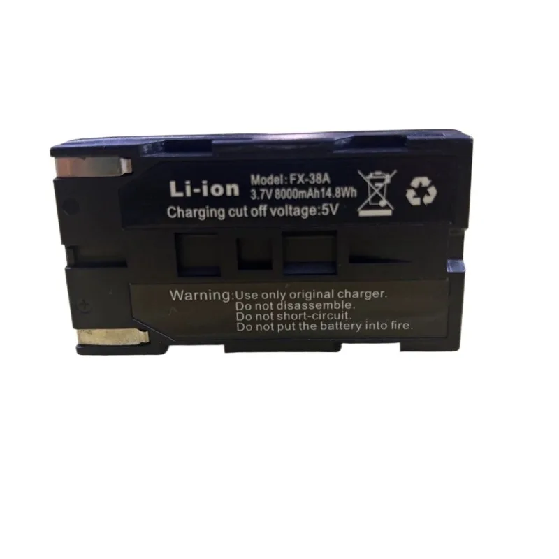 FX-38A 3.7 فولت 8000 مللي أمبير بطارية ليثيوم قابلة للشحن لاستبدال الليزر الأحمر/الأخضر IE12 IE16 و IE16R مستوى الليزر عبر الخط #3