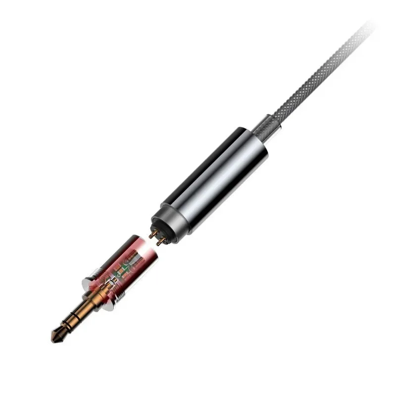 SIMGOT EA2000 1DD + 1PR 構造イヤホン、取り外し可能なケーブル付き
