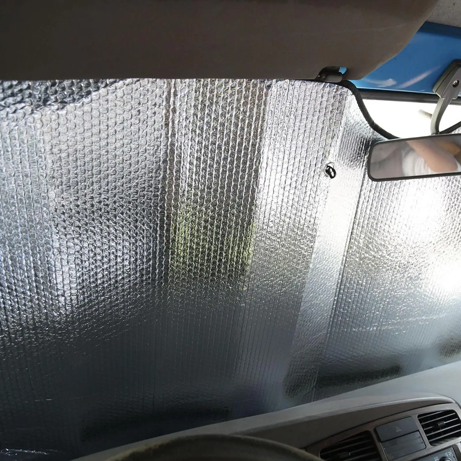 Sun Shade for Truck Windshield Heat Blocking Tight Fit Panel Windshield Cover Sun Shade for Parked Vehicles Roadside Drivers - view 5